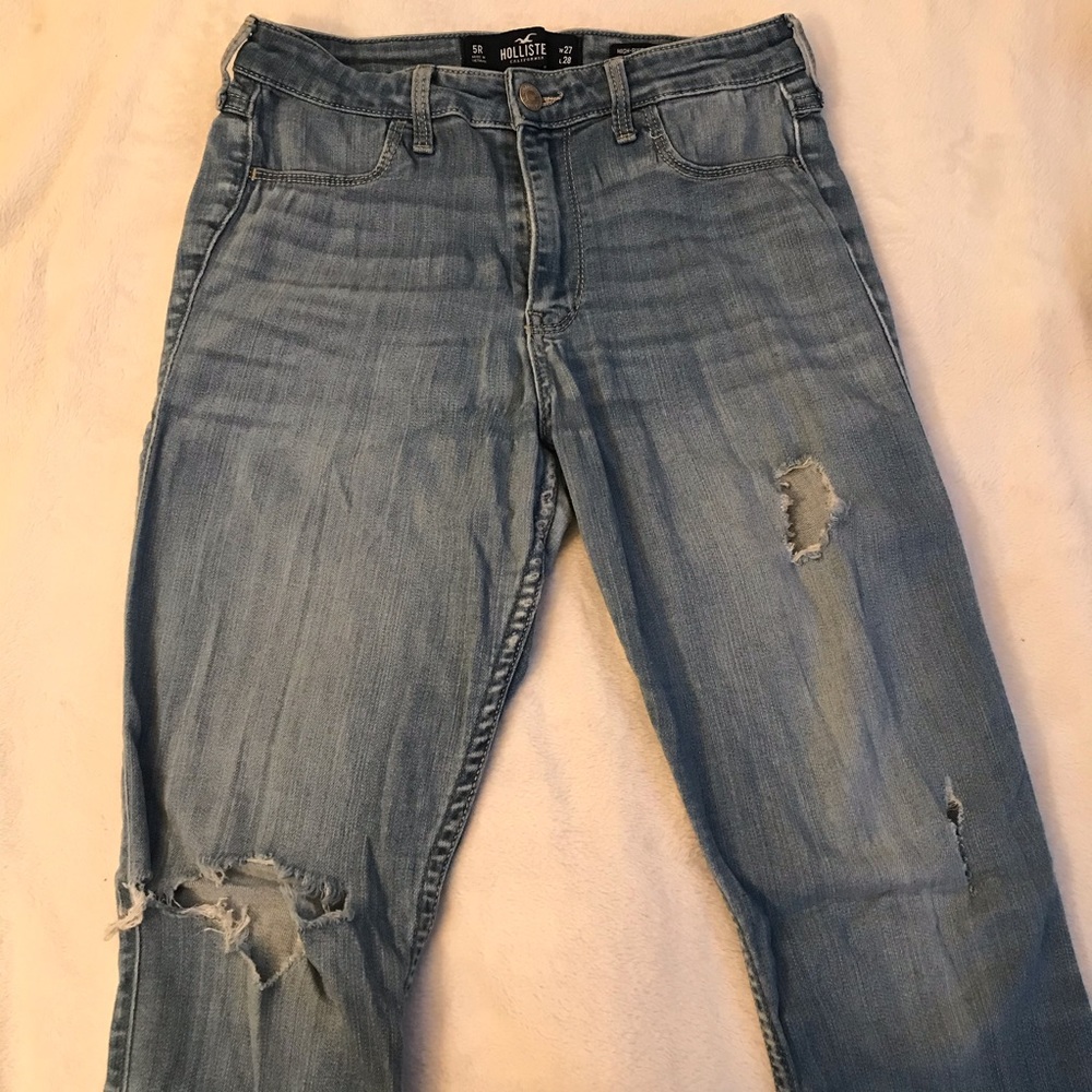 HOLISTER HIGH RISE JEAN LEGGING!